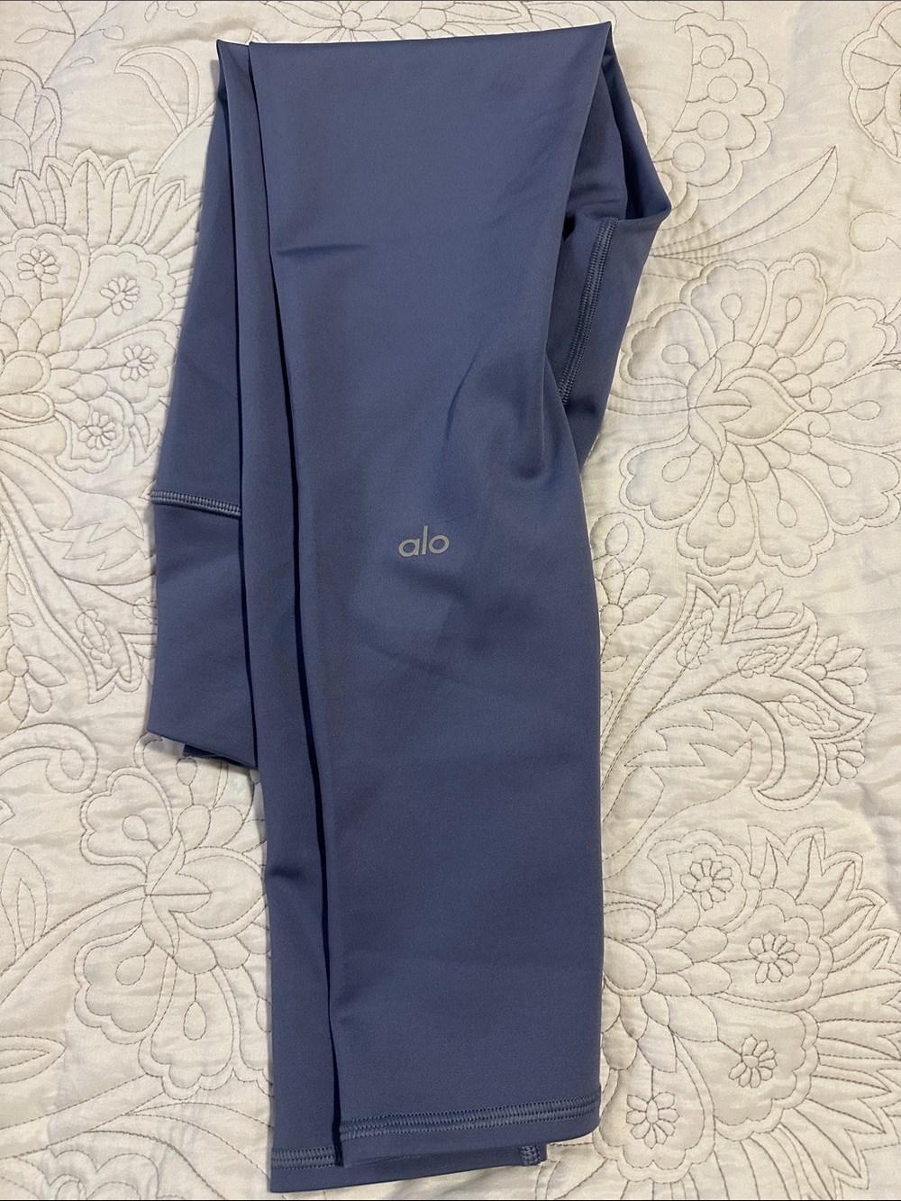 ALO Yoga Navy High-Rise Performance Leggings